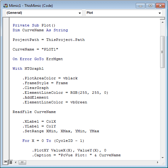 xyplot script