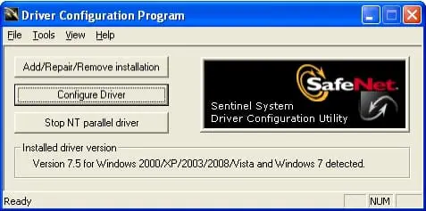 DriverConfigurationProgram