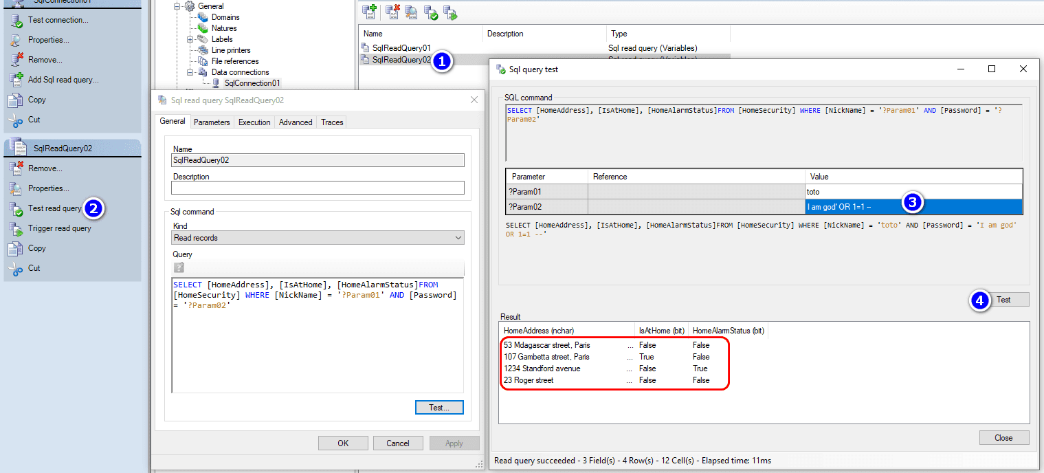 Query2 malicious usage