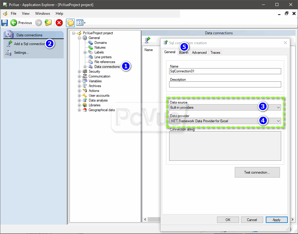 Excel configuration general