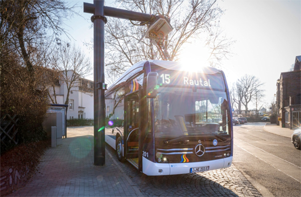 Monitoring the charging stations of the e-bus fleet of Jena