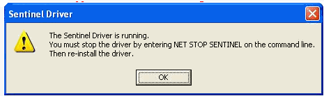 Sentinel_Driver_dialog_error_reinstall